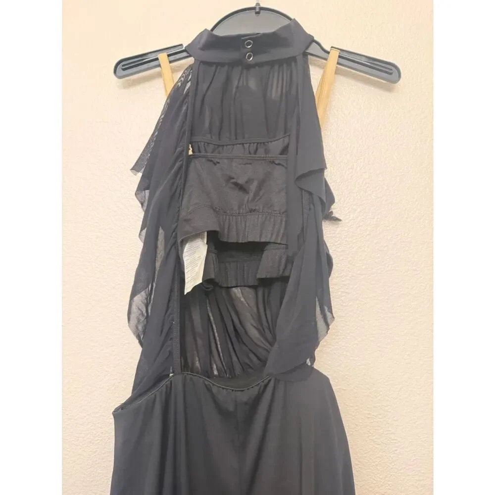 Revolution Tenth House dance costume black jumpsuit ELUSIVE TH23126 LA adult
